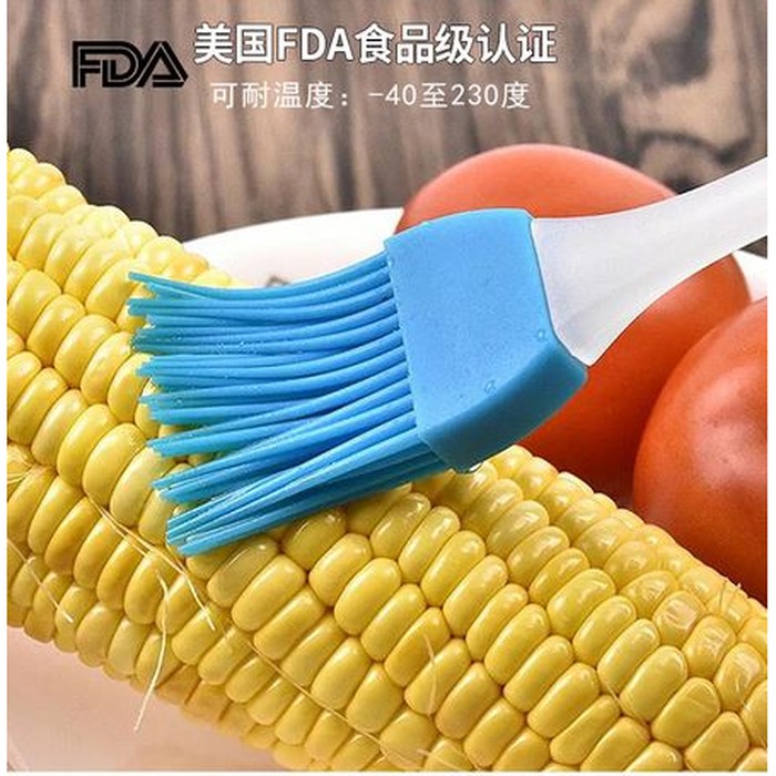 KUAS KUE SILIKON Kuas Silikon Kuas Karet Kuas Roti Grosir Kuas Makanan Food Brush Silicone Pastry