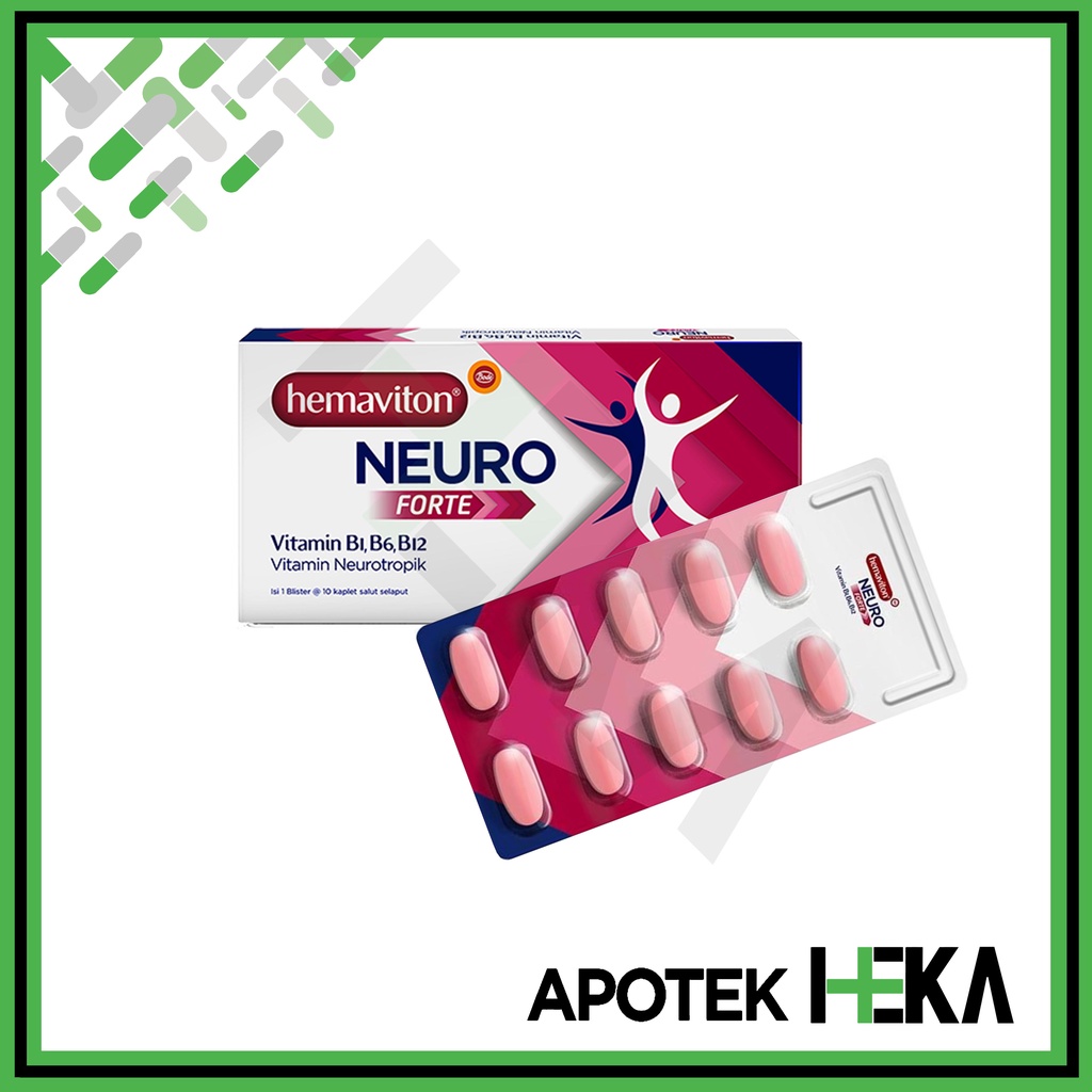 Hemaviton Neuro Forte Box isi 15x10 Tablet - Kesehatan Saraf (SEMARANG)