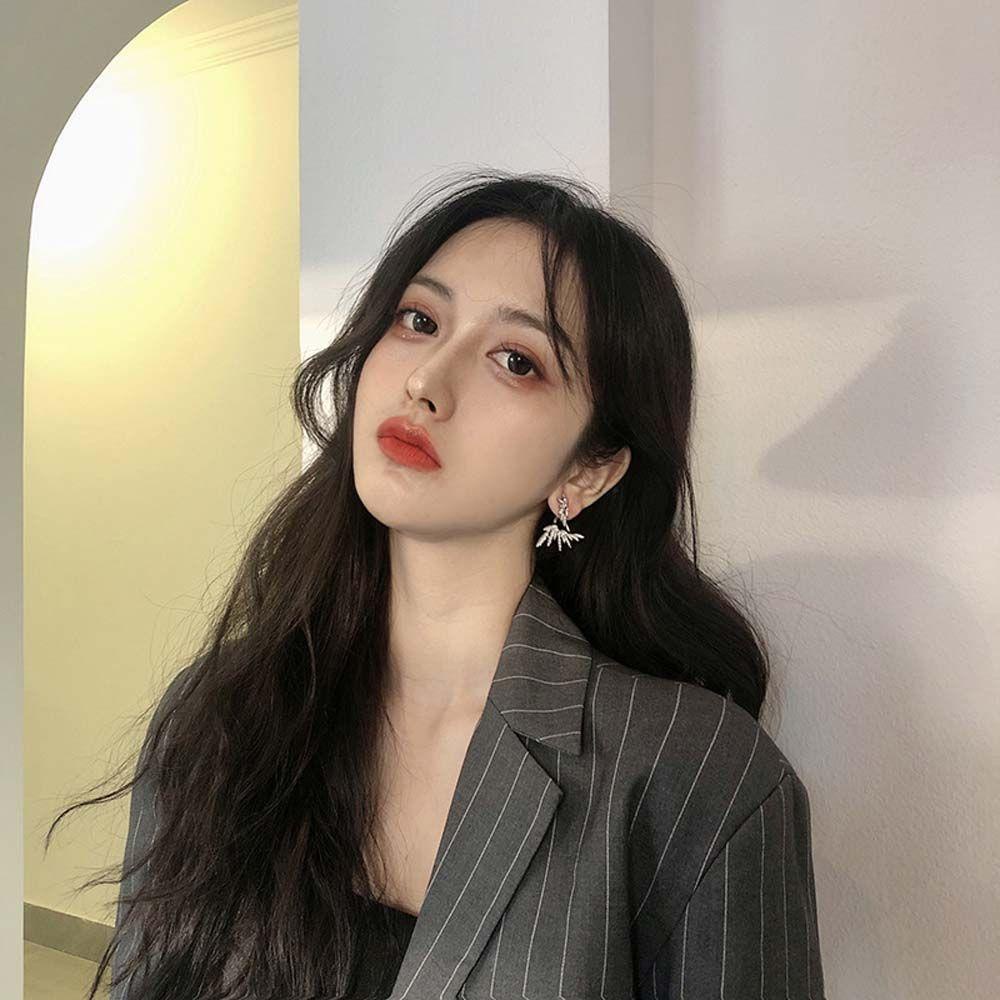 Mxbeauty Anting Wanita Kepribadian Retro Pesta Berlian Imitasi Temperamen Lady Stud Earrings