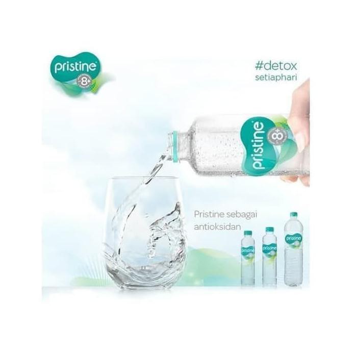 

Pristine water 1500 ml x 12 botol+air minum pristine+air alkali (1Dus) UVL