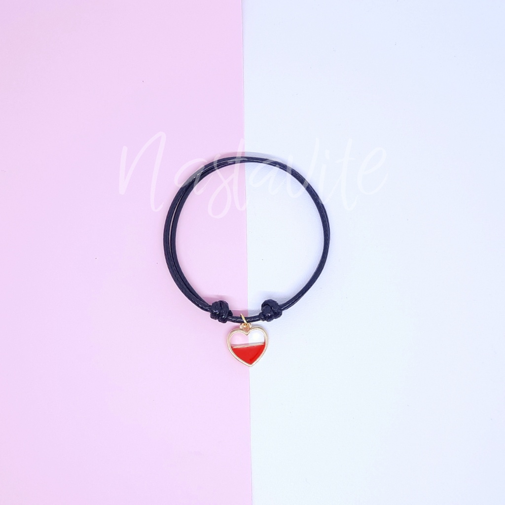 Gelang couple sahabat pacar bestie 3 orang love murah