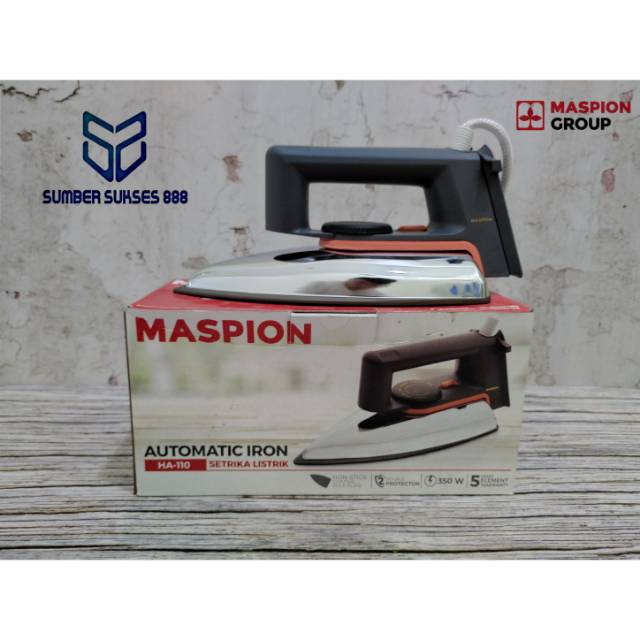 SETRIKA MASPION HA-110 | SETRIKAAN MASPION | GOSOKAN MASPION