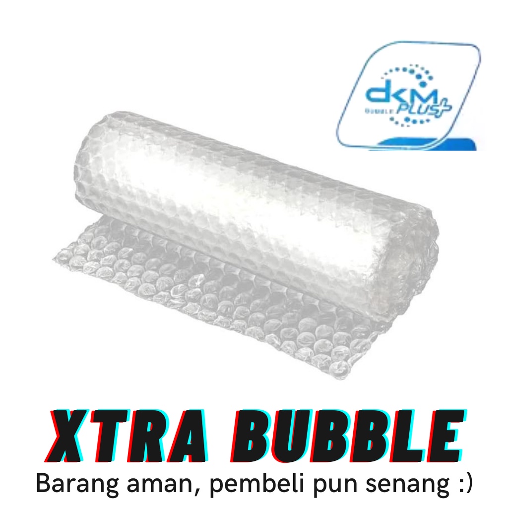 Packing XTRA Dus + Bubble Wrap DKM+ Pengaman Secure (1 Barang)