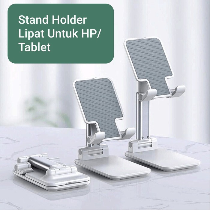 GARANSI 1 BULAN KERUSAKAN STAND HOLDER LIPAT HP STAINLESS PREMIUM