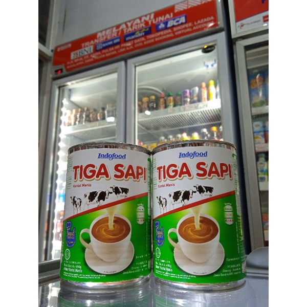 

Indofood Tiga Sapi Kental Manis 490g