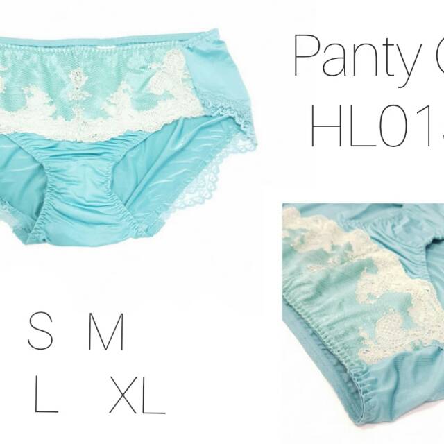 CD WANITA / CELANA DALAM WANITA RENDA SIZE S M L XL IMPORT SATIN SPANDEX HL0151 f780305 F1