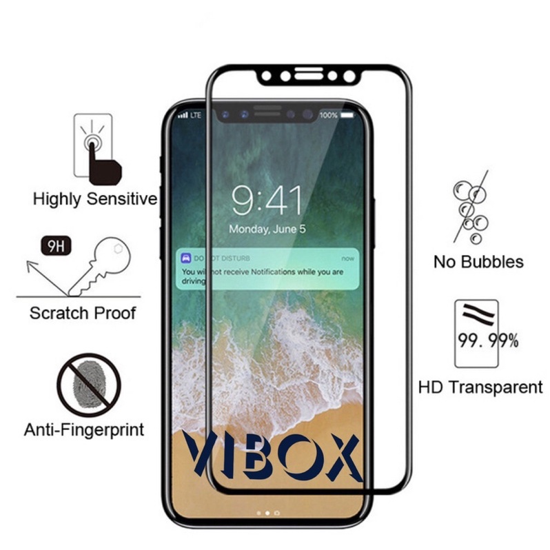 {1PCS} TEMPERED GLASS FULL COVER 21D VIBOX ORIGINAL SAMSUNG SERI 2 NONGARANSI