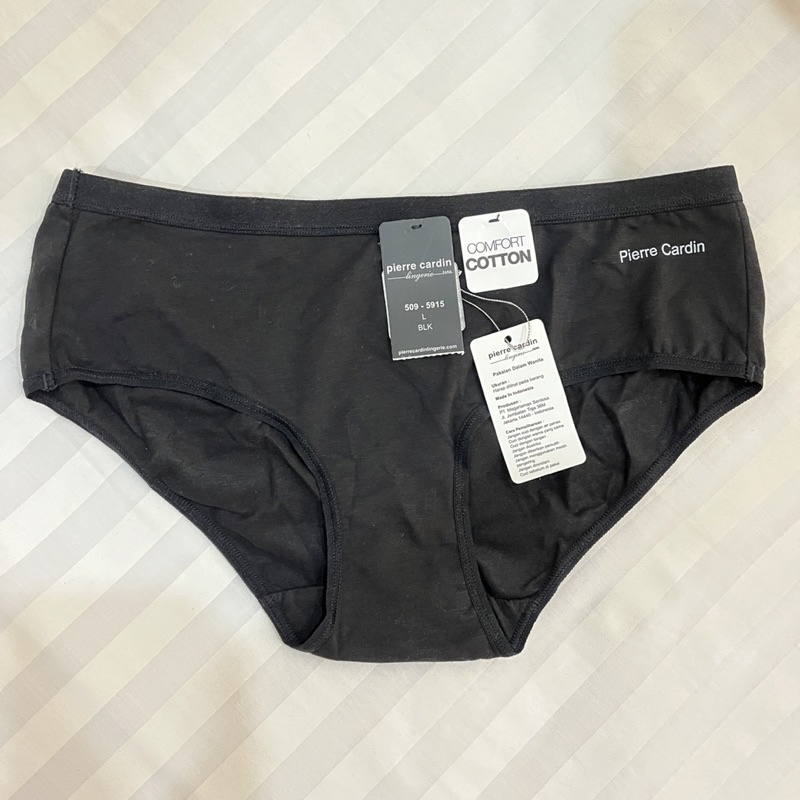 Pierre Cardin Black Panty Panties Underwear CD celana dalam hitam