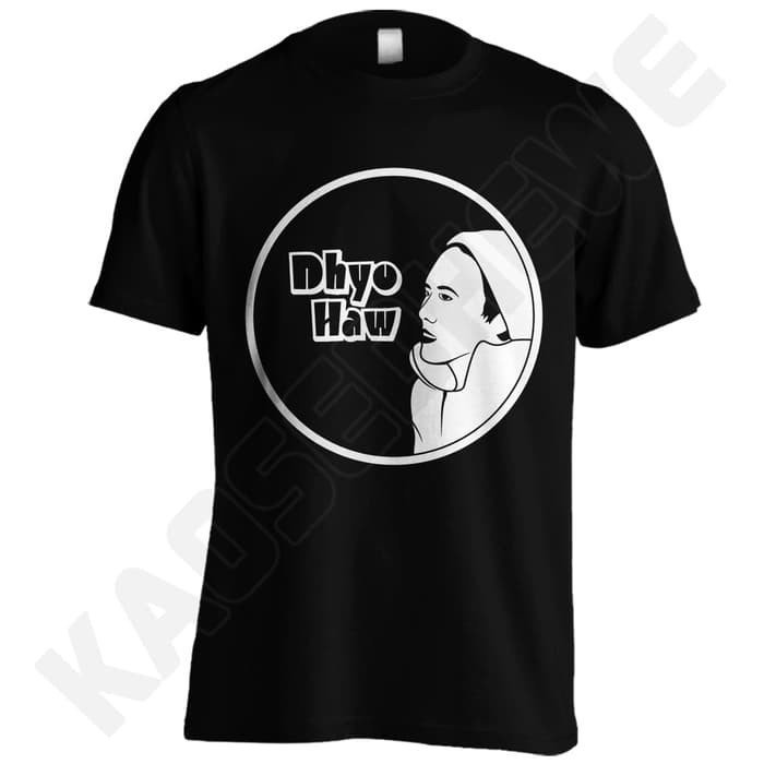 KAOS DHYO HAW - 01 - HITAM UKURAN S-XXL