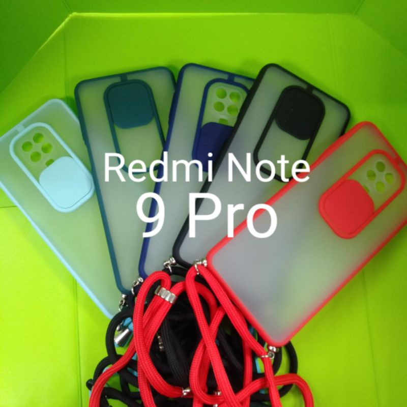case slinde kamera+case dove tali REDMI NOTE 9 PRO