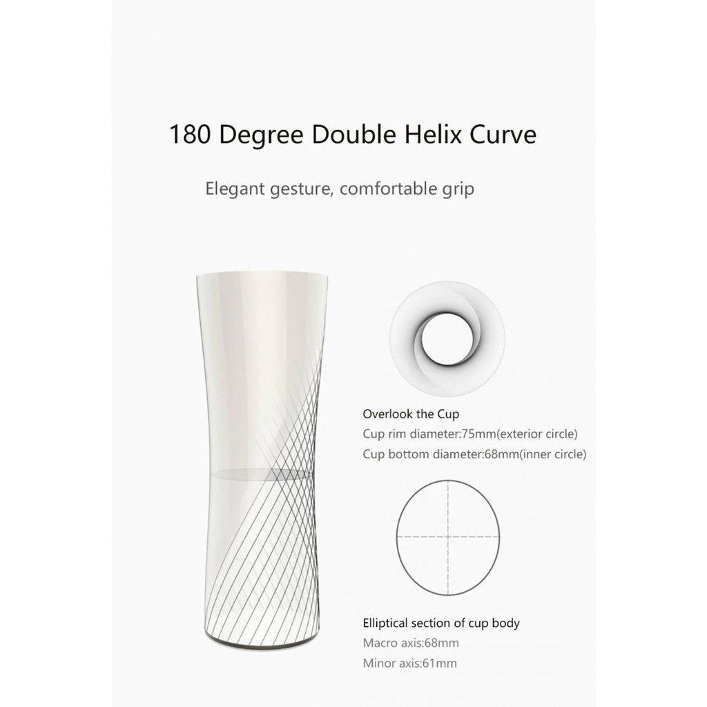 XIAOMI KissKissFish MOKA - Smart Coffee Travel Mug OLED Screen 430ml