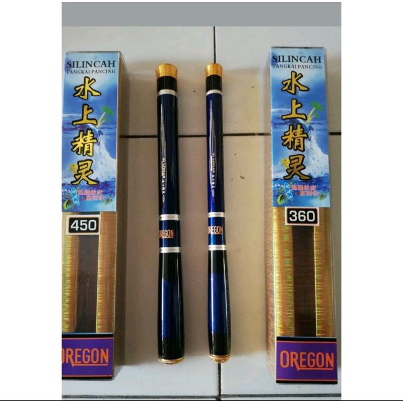 TEGEK OREGON SILINCAH MENTAH ROS PENDEK 180cm - 450cm