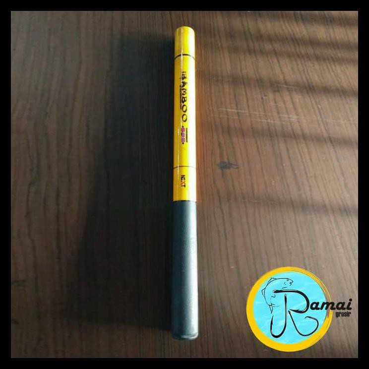 {BISA COD} Alat Pancing Joran Tegek Ruas Pendek NEXT Bamboo 540 5,4 Meter U4F6 BERKUALITAS Pancing
