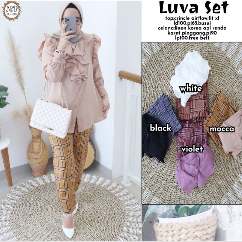 Luva Set Matt.Crinckle Airflow & Linen Korea