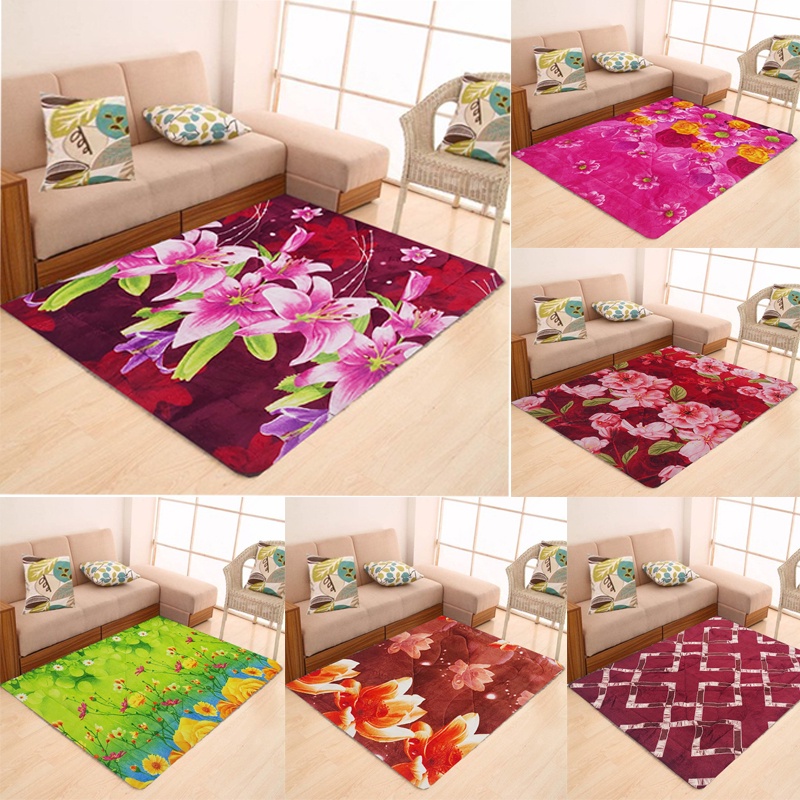 Karpet Selimut Ruangan Tebal Lembut Uk 130 x 180 Anti Slip Berkualitas