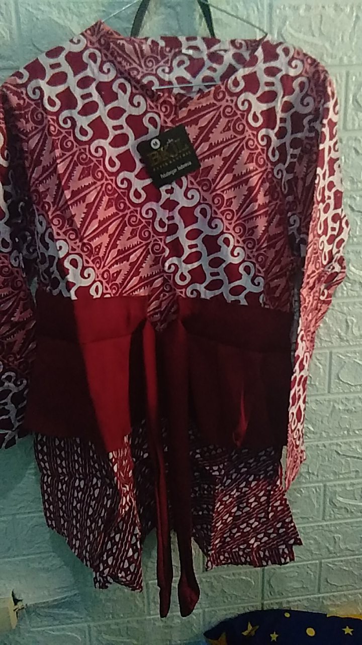 Atasan Batik Wanita Ppbtk07 Modern Batik Murah Cassual Atasanbatik Wanitabatik /atasanwanita