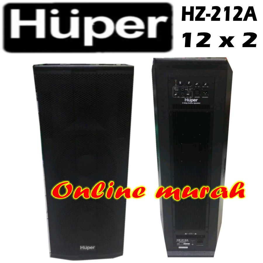 SPEAKER HUPER HZ-212A HUPER HZ212A HZ 212A AKTIF HUPER HZ212A HZ 212A