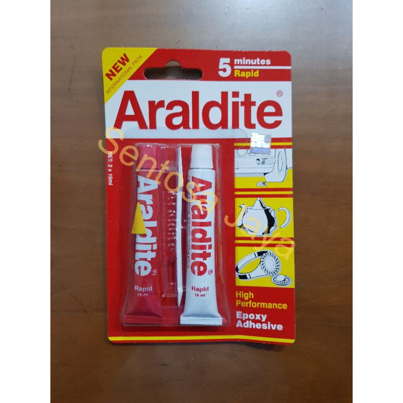 

Lem Araldite Merah / High Performance Epoxy Adhesive Rapid