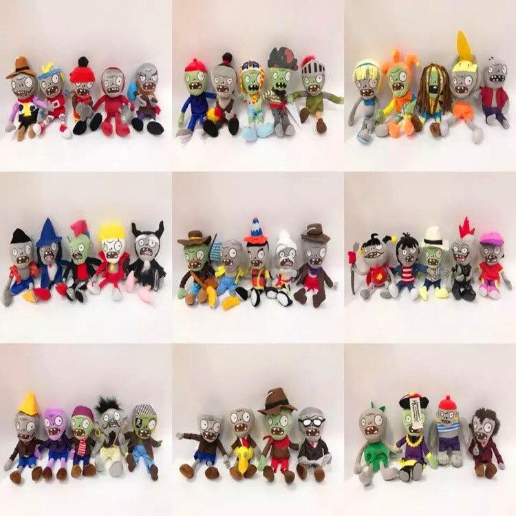 Boneka Plants Vs Zombie 15cm - 30cm Boneka Zombie HARGA 1 BONEKA PLANT VS ZOMBIE Hadiah Ulang Tahun