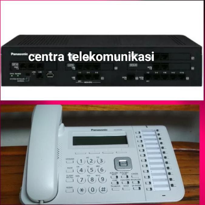 Bestproduk# Kx Ns300 Pabx Panasonic + Kx- Ns5174 Kapasitas 32 Extention + Kx Dt543