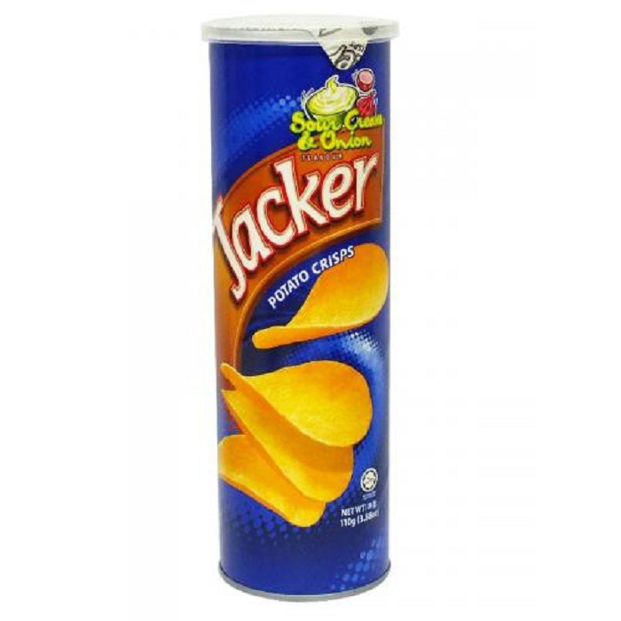 ORIENTAL JACKER SOUR CREAM POTATO SNACK 110GR