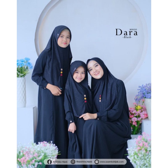 Bergo Dara By Azamka/Hijab Instan/Hijab Couple/Azamka
