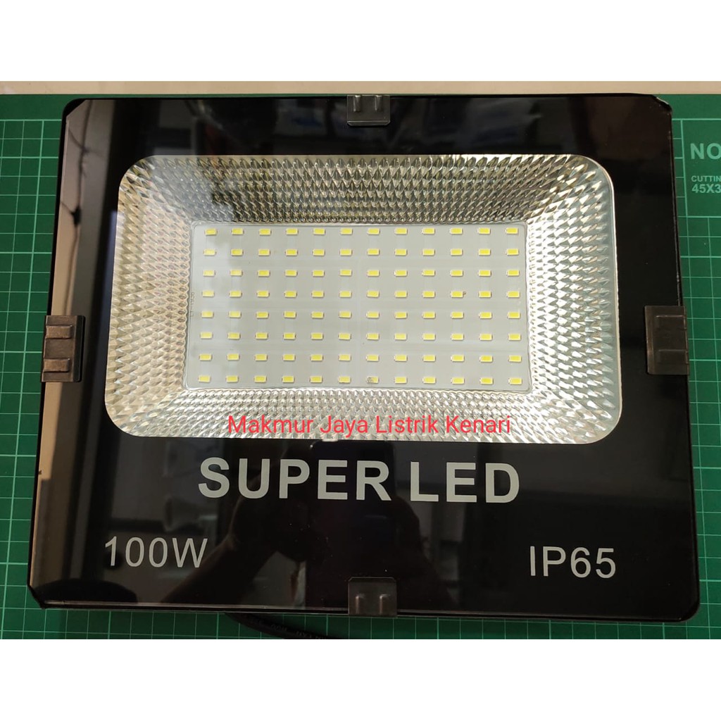 LED SOROT 100W Flood Light Lampu FLOODLIGHT tembak 100 w watt outdoor