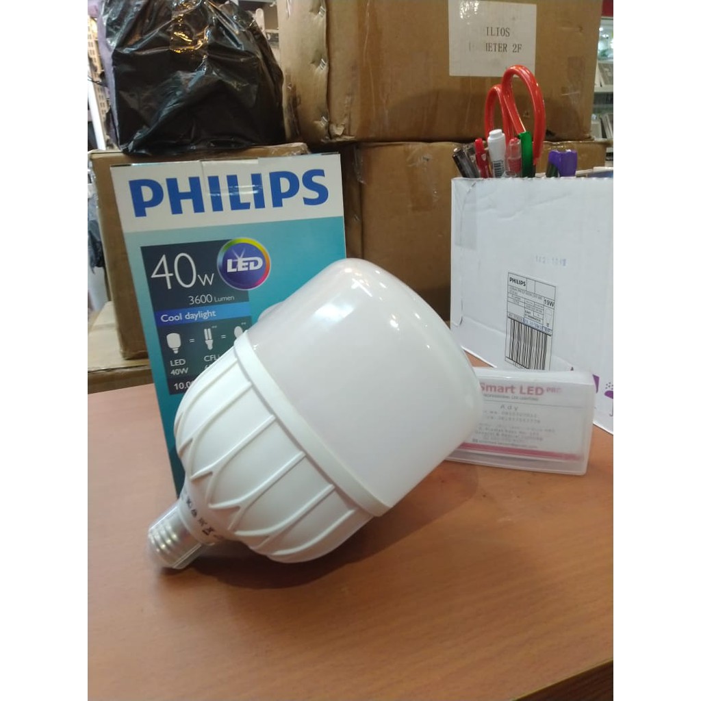Lampu Bohlam LED Bulb Lamp Philips TForce Core 40watt 40 watt 40w