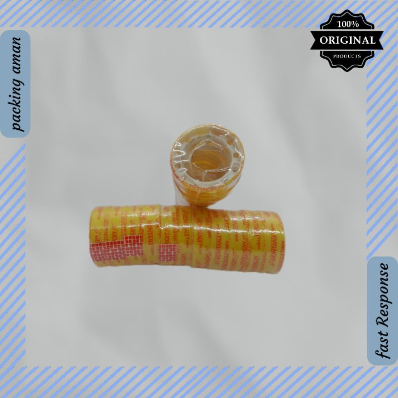 

isolasi solasi selotip bening kado 12 mm