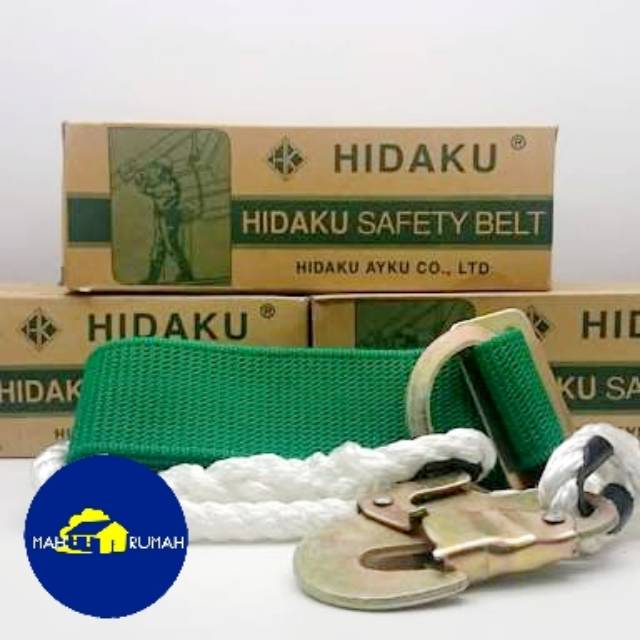 Safety Belt Tali Sabuk Pengaman Kerja Proyek Hardness Harness - HIDAKU