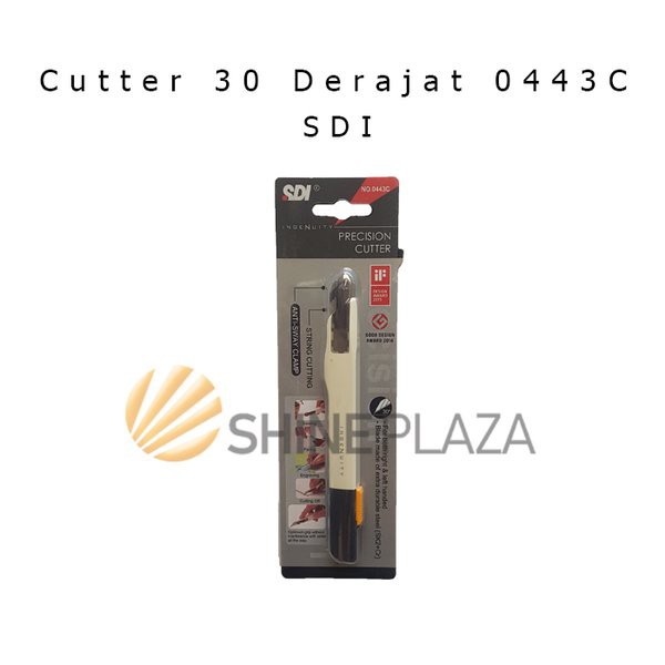 

Dijual Precision Cutter 30 Derajat SDI Ingenuity No. 0443C Diskon