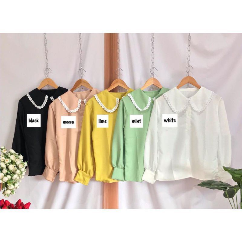 Baju atasan blouse wanita kellya