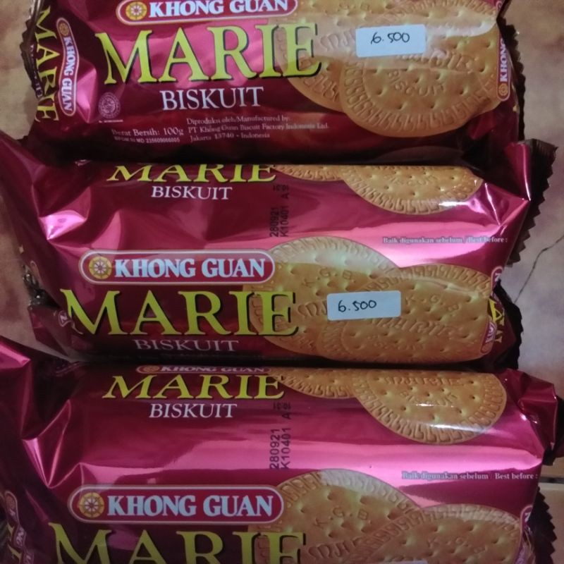 Biskuit Marie Khong Guan