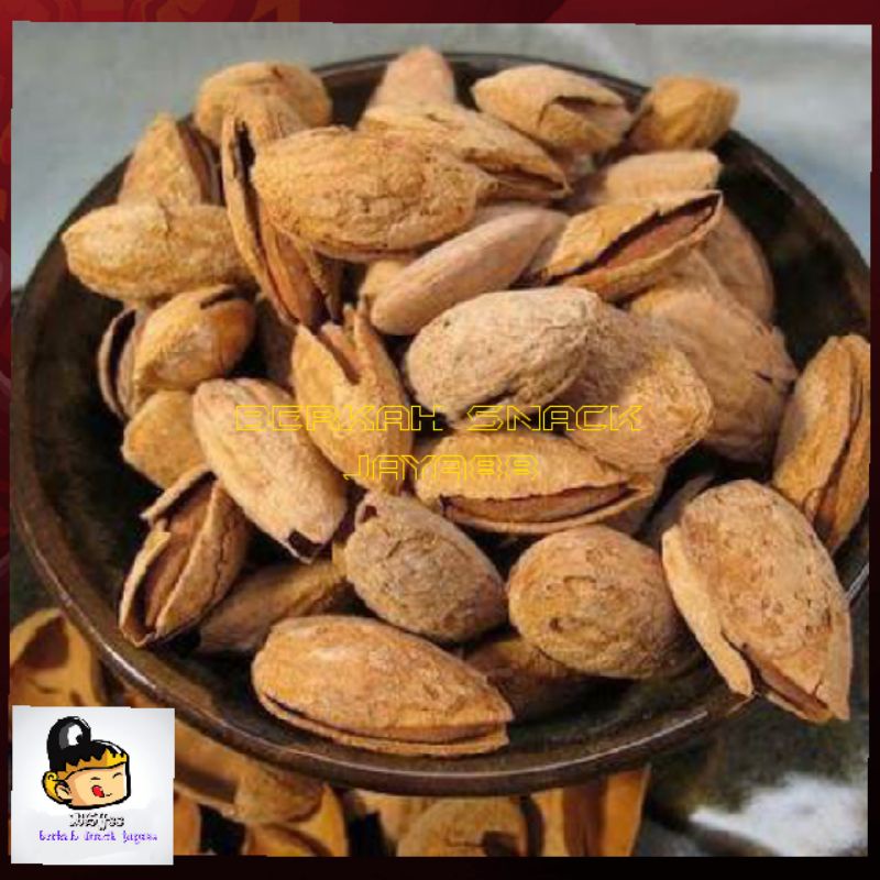 

TERMURAH Kacang Almond Susu USA ( Almon Panggang ) 250gr