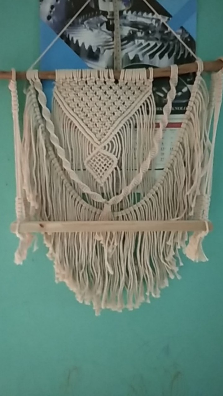Ambalan Macrame Kayu