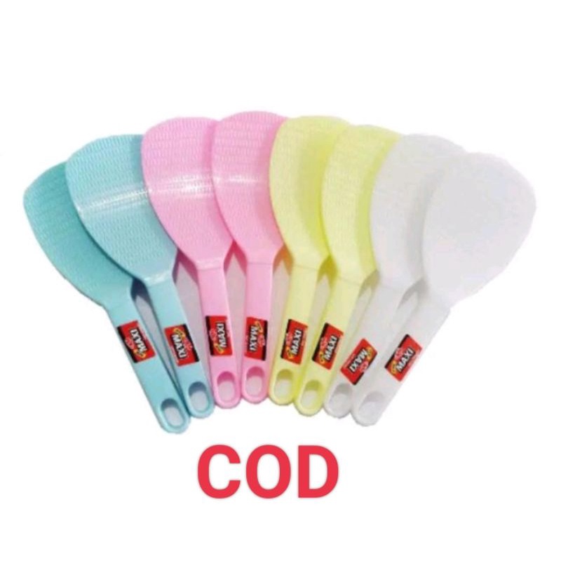 CENTONG NASI ANTI LENGKET CENTONG NASI SOVENIR  CENTONG NASI MAXI CENTONG NASI PLASTIK/ENTHONG NASI 