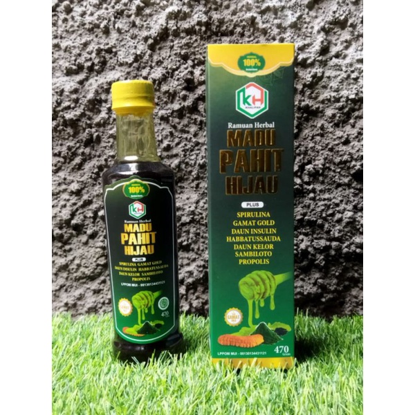 Madu Pahit Super Plus Spirulina Daun Insulin Gamat Gold Khalifah