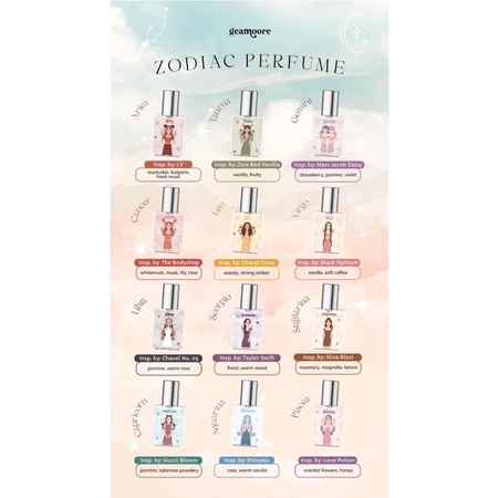 PARFUME GEAMOORE ZODIAK 15ML