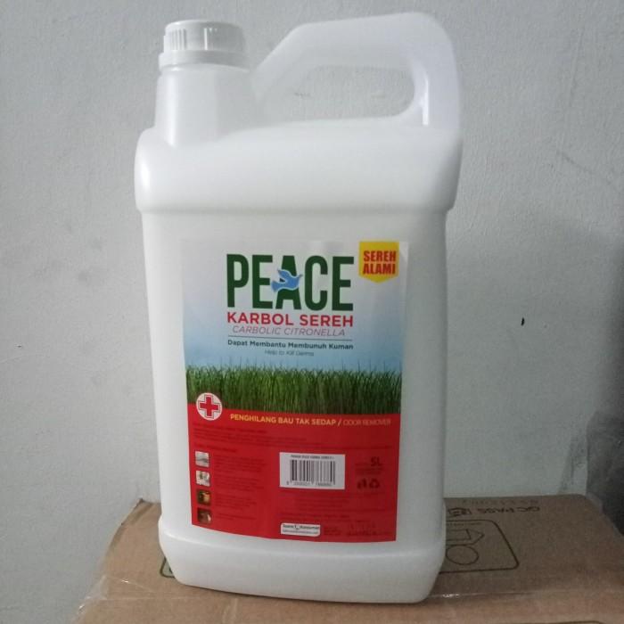 peace karbol sereh 5 liter Best Seller