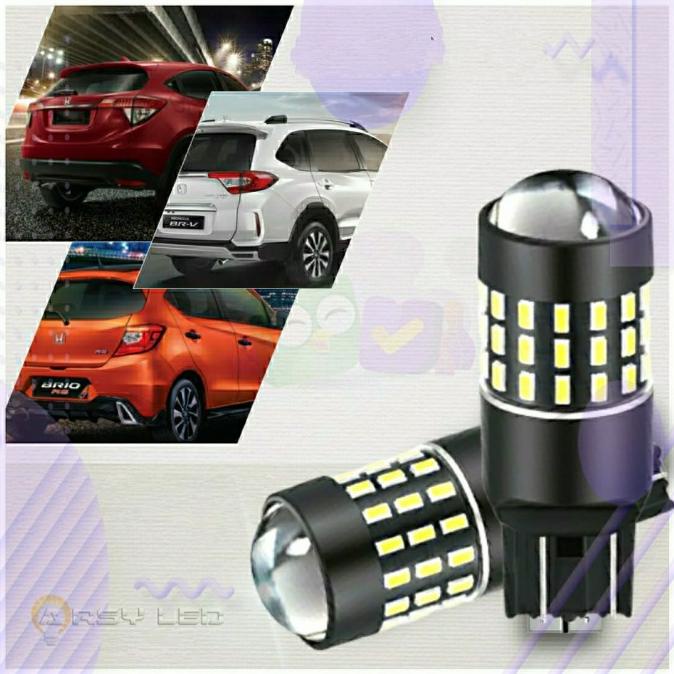 Lampu REM mobil Honda Mobilio Brio BRV CITY Freed Lensa Projie 360