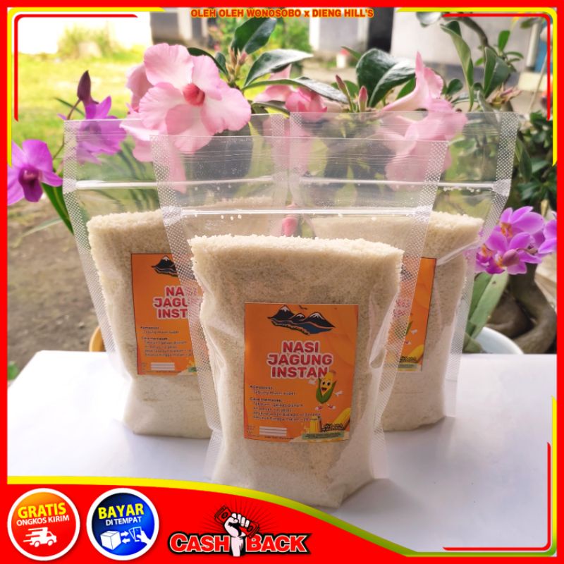 

NASI JAGUNG INSTAN PUTIH OLEH OLEH KHAS WONOSOBO ALAMI DAN TANPA BAHAN PENGAWET