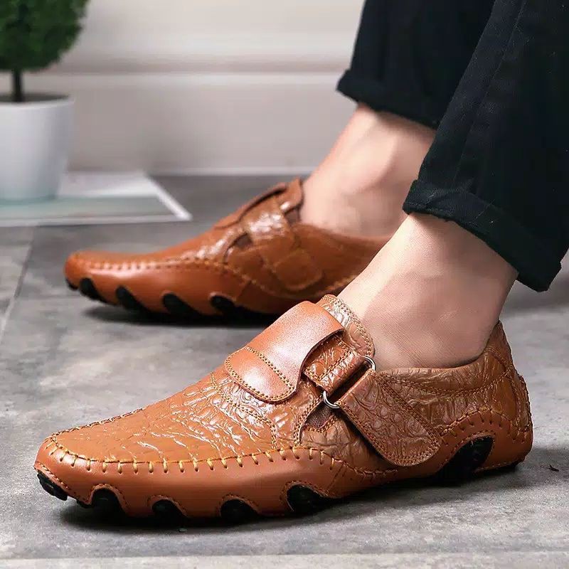 Sepatu Pria Import Bahan Kulit Sepatu Casual Pria