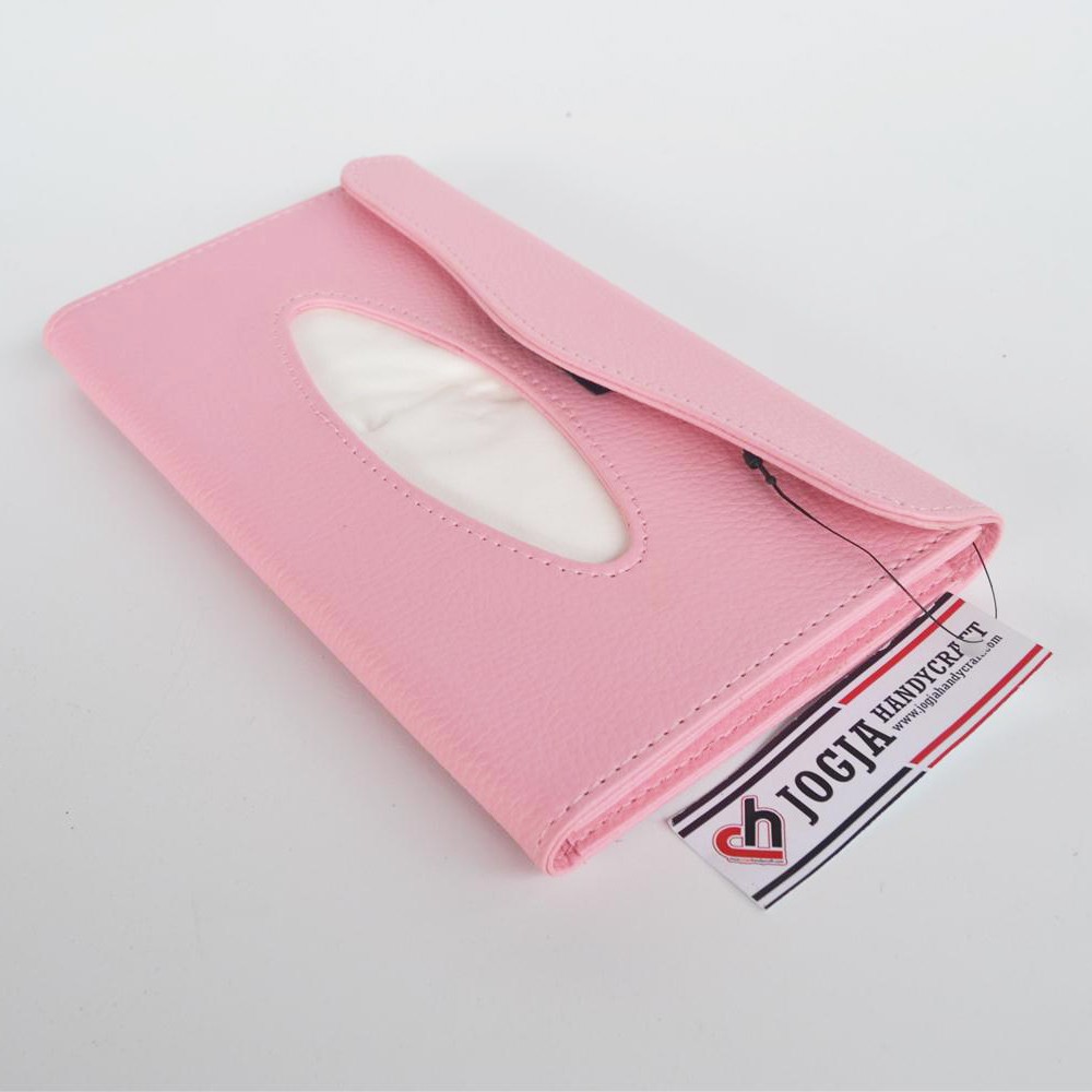 Tempat Tissue Sunvisor Mobil Warna Pink Variasi Mobil