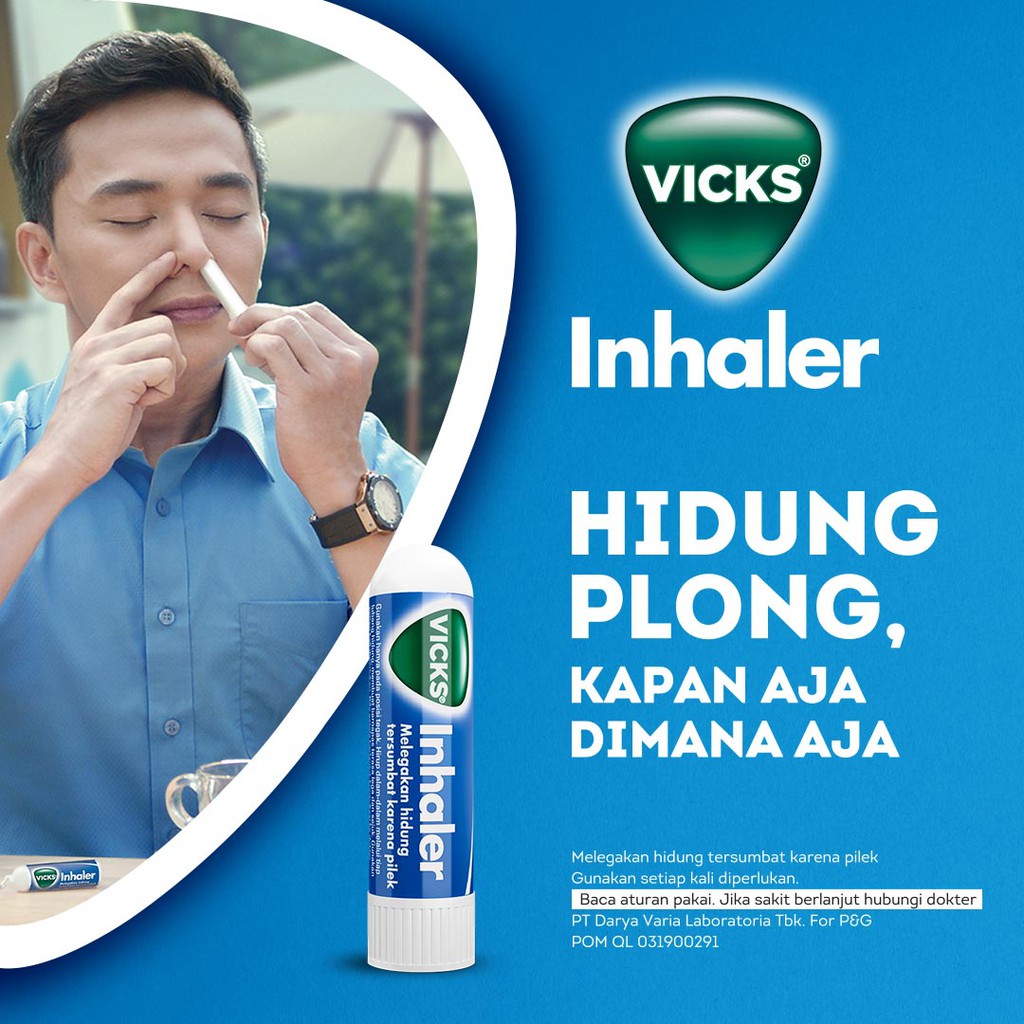 Vicks Inhaler Melegakan Hidung Tersumbat Karena Pilek-2