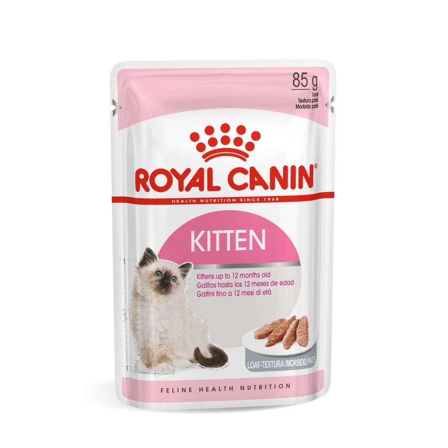 Royal Canin Kitten Pouch IN LOAF 85gr Makanan Basah Anak Kucing RC Wet