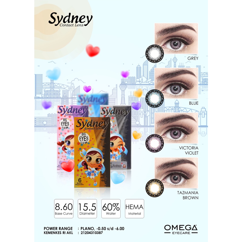 SOFTLENS OMEGA SYDNEY