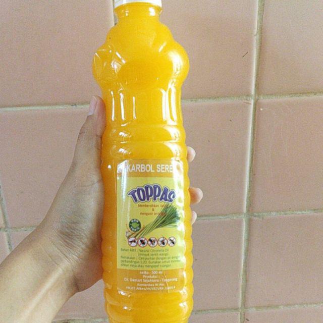 Toppas Cuci Piring Karbol Sereh Softener Pembersih Lantai 5 Liter Murah