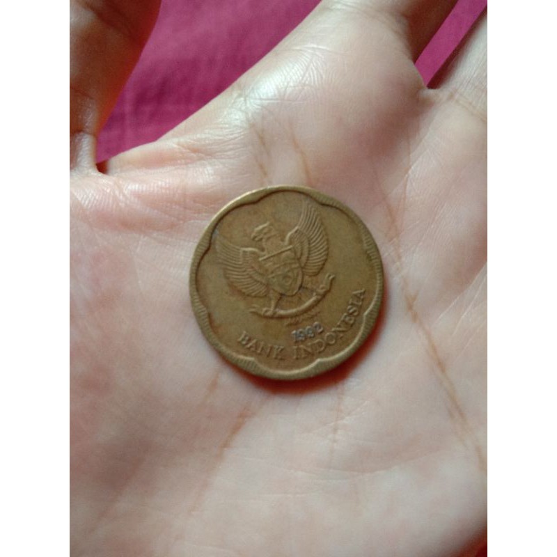 Uang 500 rupiah tahun 1992