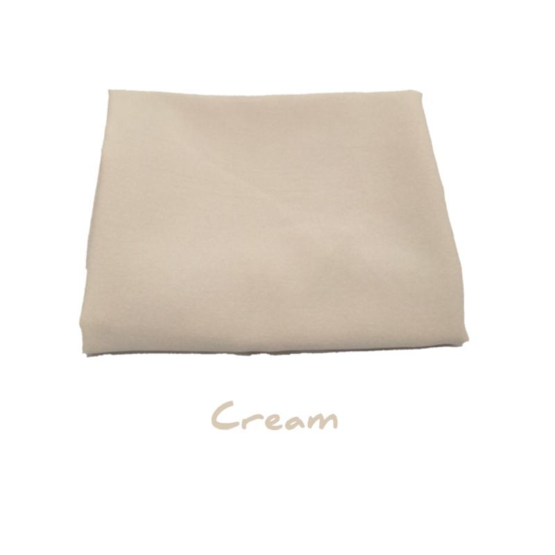 [155x75 CM] PASHMINA SABYAN DIAMOND STRECH-SP150_Cream