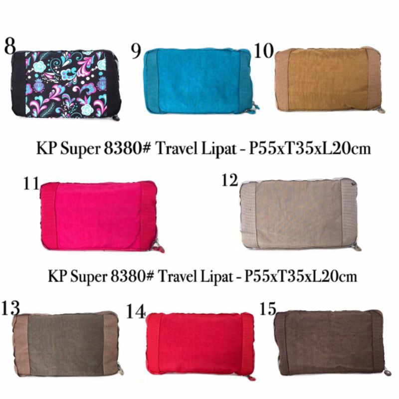 TAS TRAVEL LIPAT KP SUPER 8380/TRAVEL BAG/KOPER